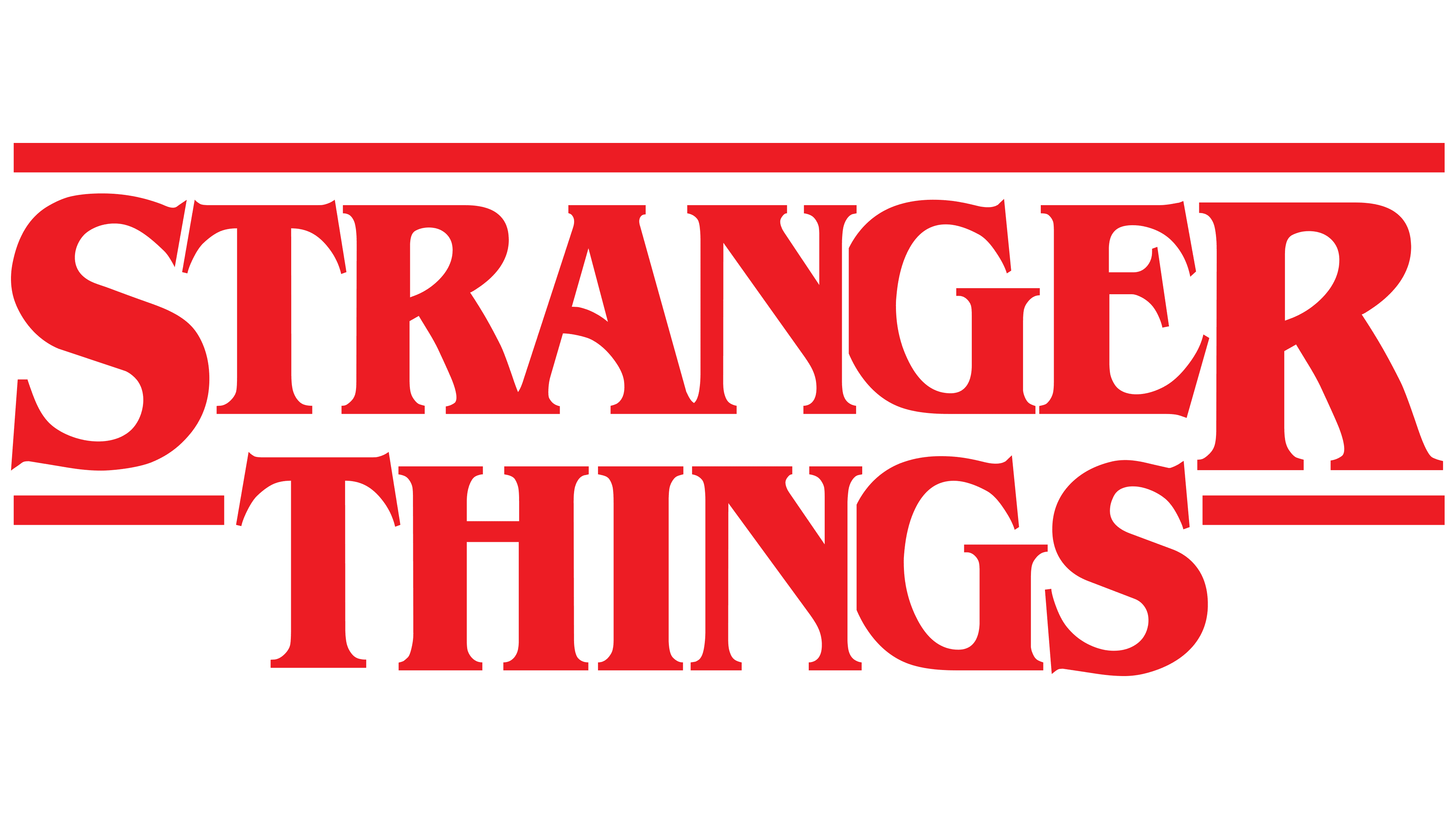 stranger things logo